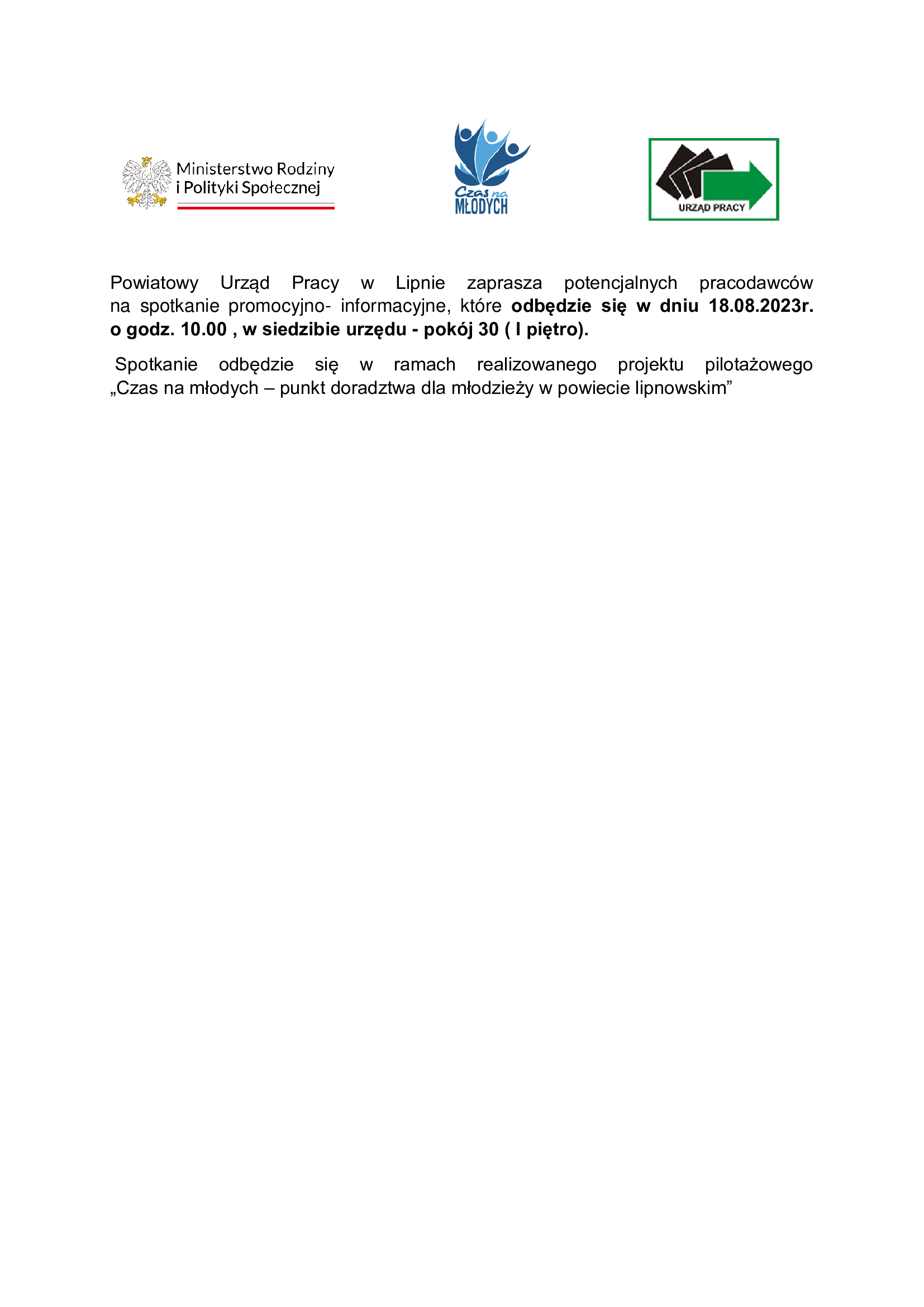 informacja dla pracodawców.